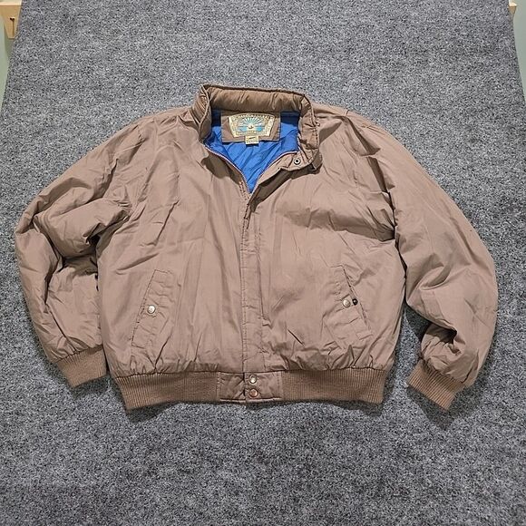VTG Struggle Gear Puffer Jacket XL Hood Outdoor Hiking Gorp Street Tech Utility - Picture 1 of 16